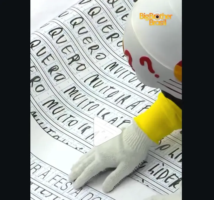 Erro de crase no BBB 26 transforma eliminação da festa em aula rápida de gramática