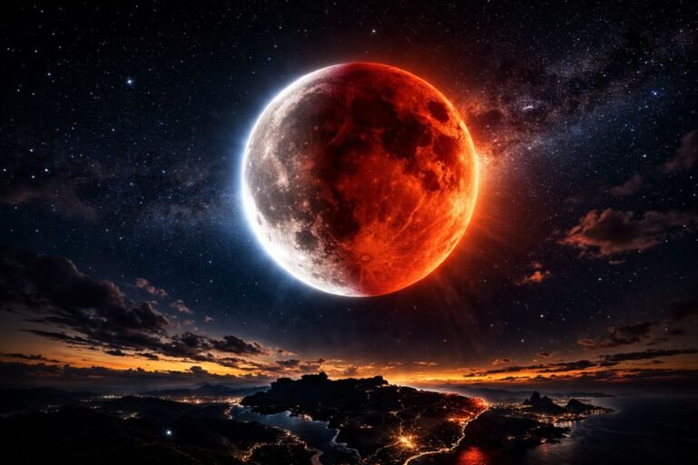 Eclipse total de 3 de março de 2026 deve provocar “apagão lunar” e reacende debate sobre o suposto portal 03/03